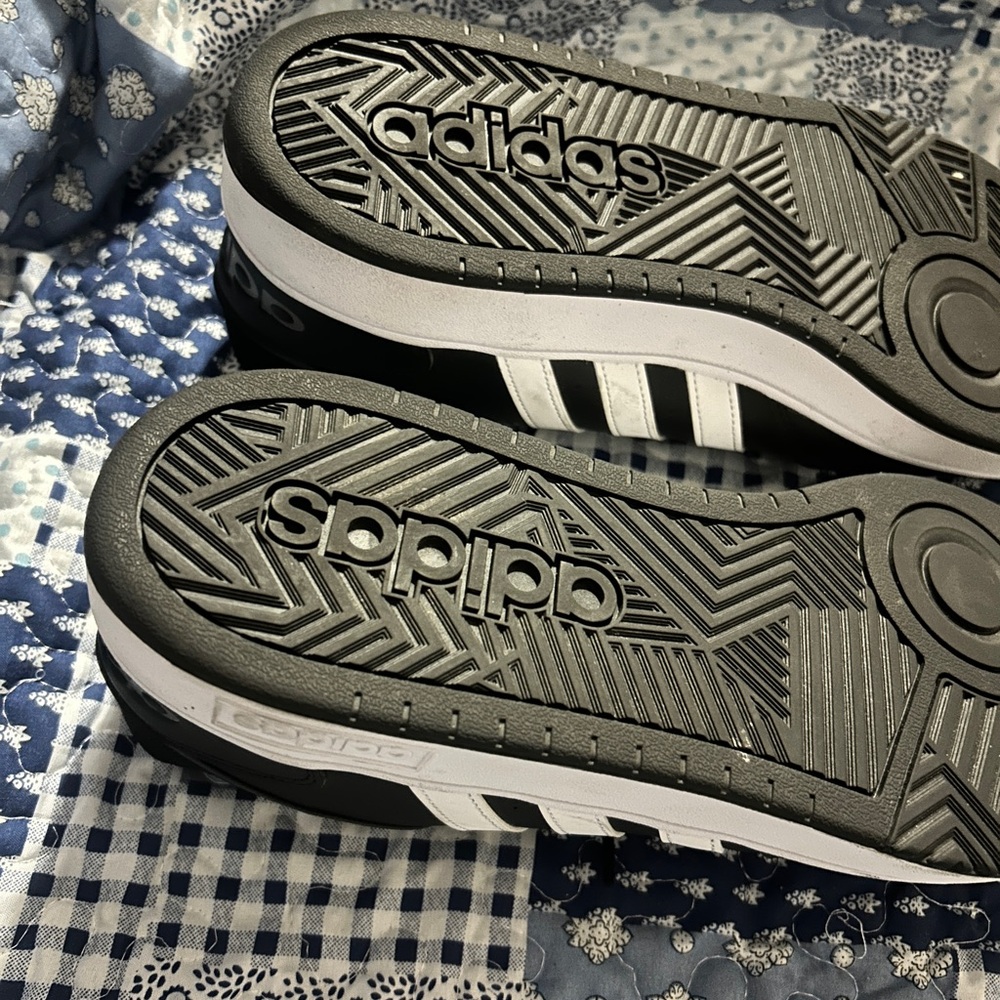 Adidas Classic Black and White Striped Shoes men’s - Picture 11 of 14